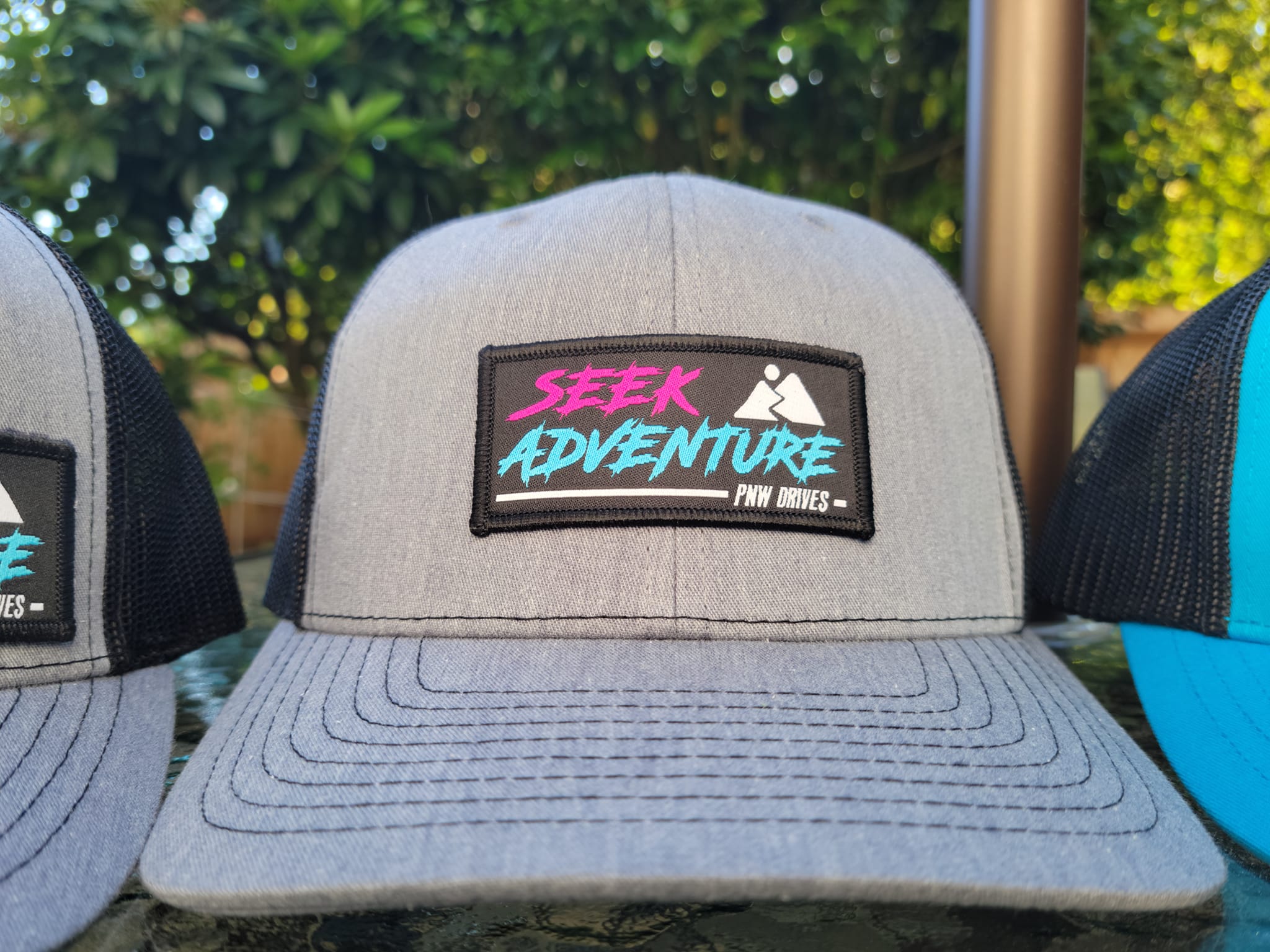 Seek Adventure Patch Hats