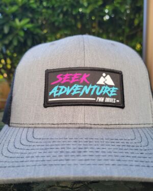 PNW Drives Seek Adventure Embroidered Patch Hat
