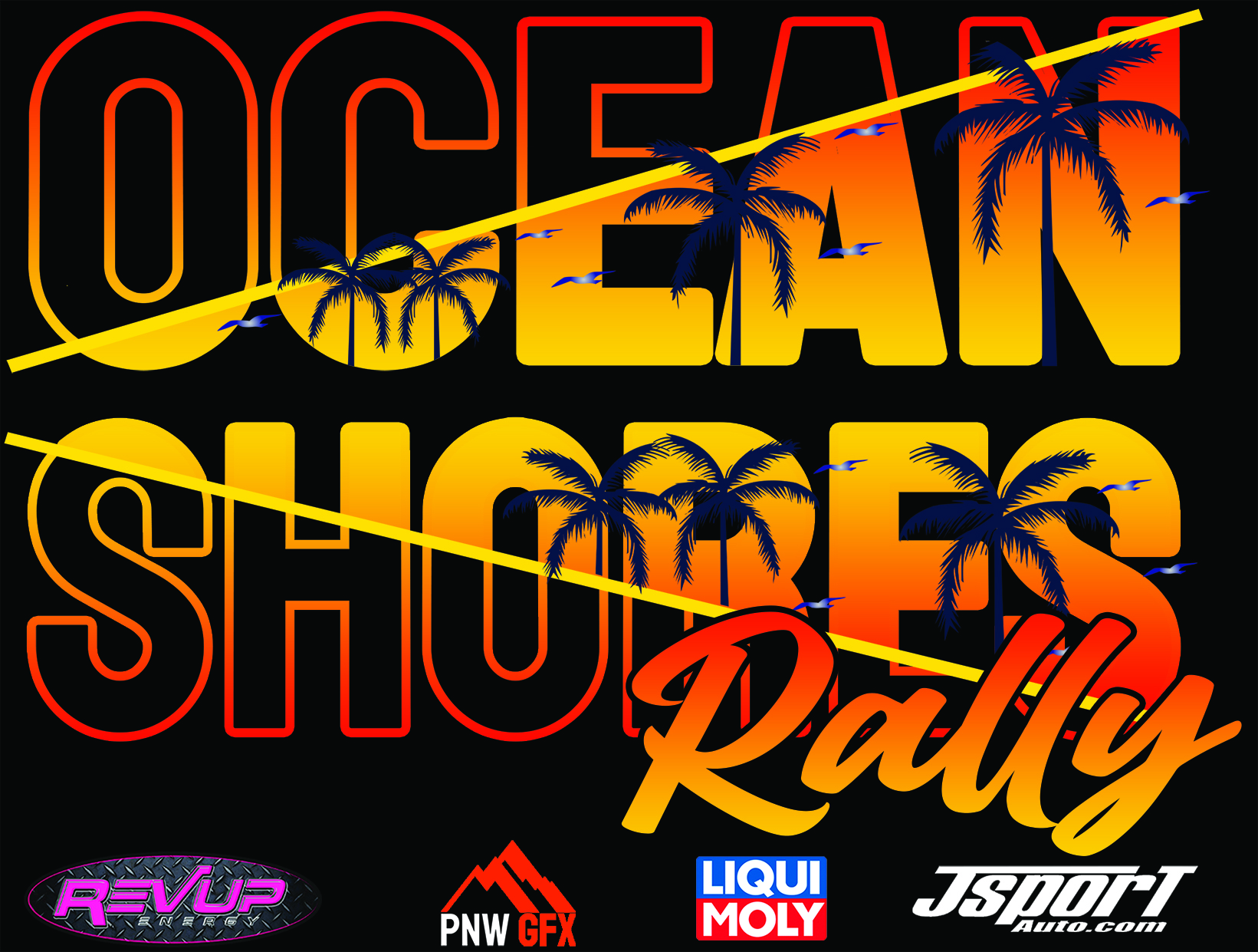 Ocean Shores Rally 1 Logo